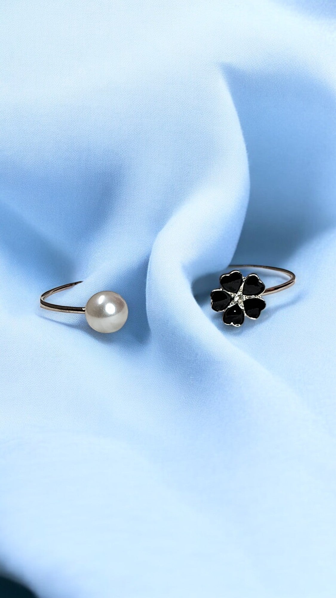 Pearl & Clover Charm Bracelet