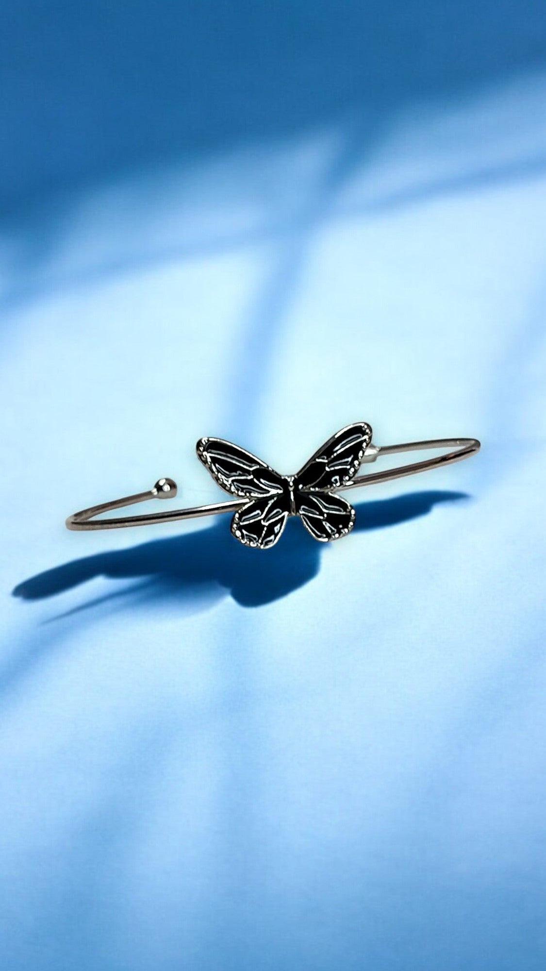 Midnight Butterfly Bracelet