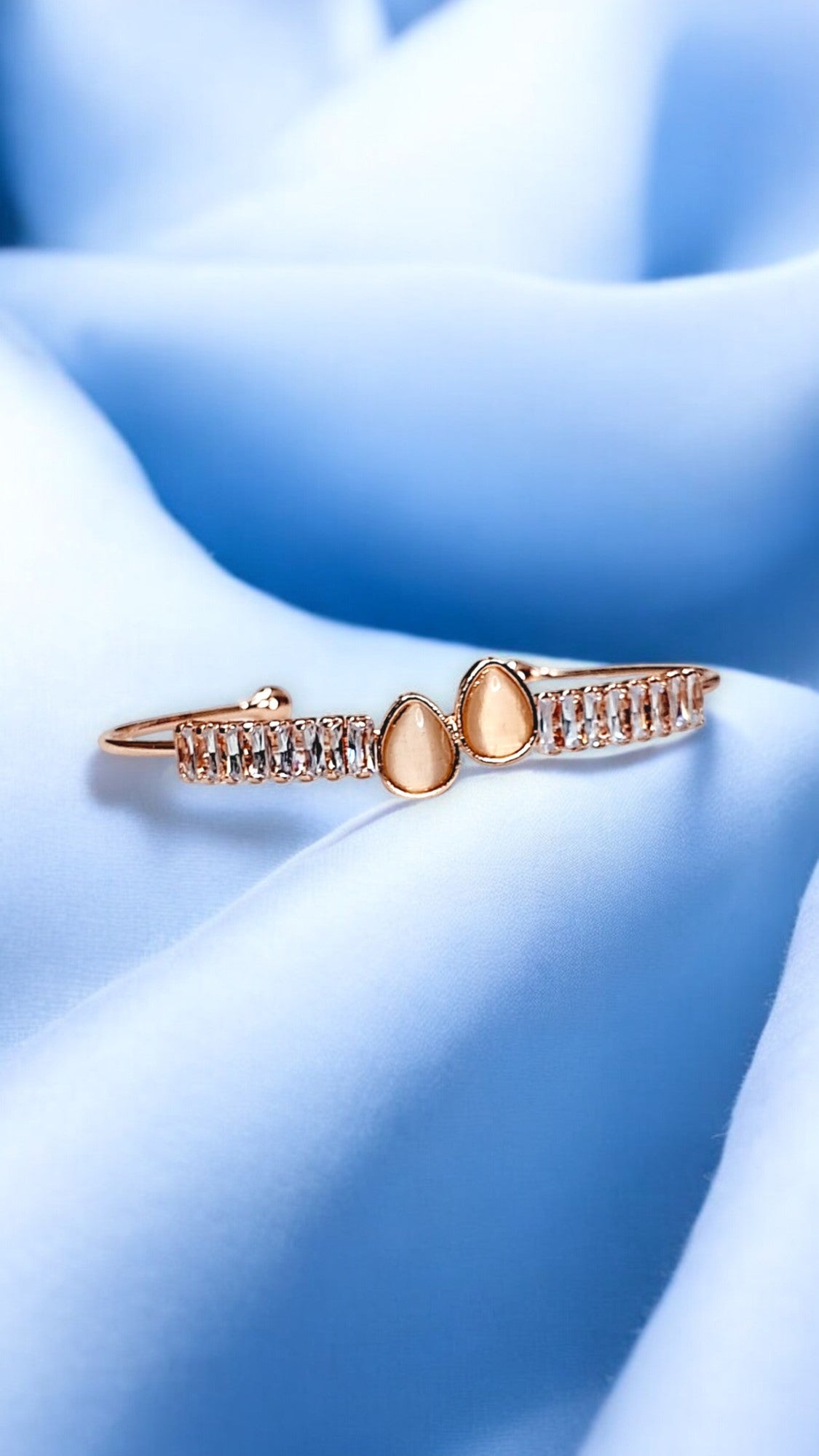 Pear Radiance Crystal Bracelet