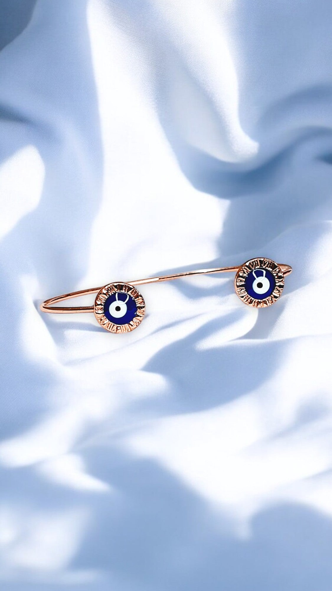 EYE-CONIC GUARDIAN โ Evil Eye Luxe Bangle