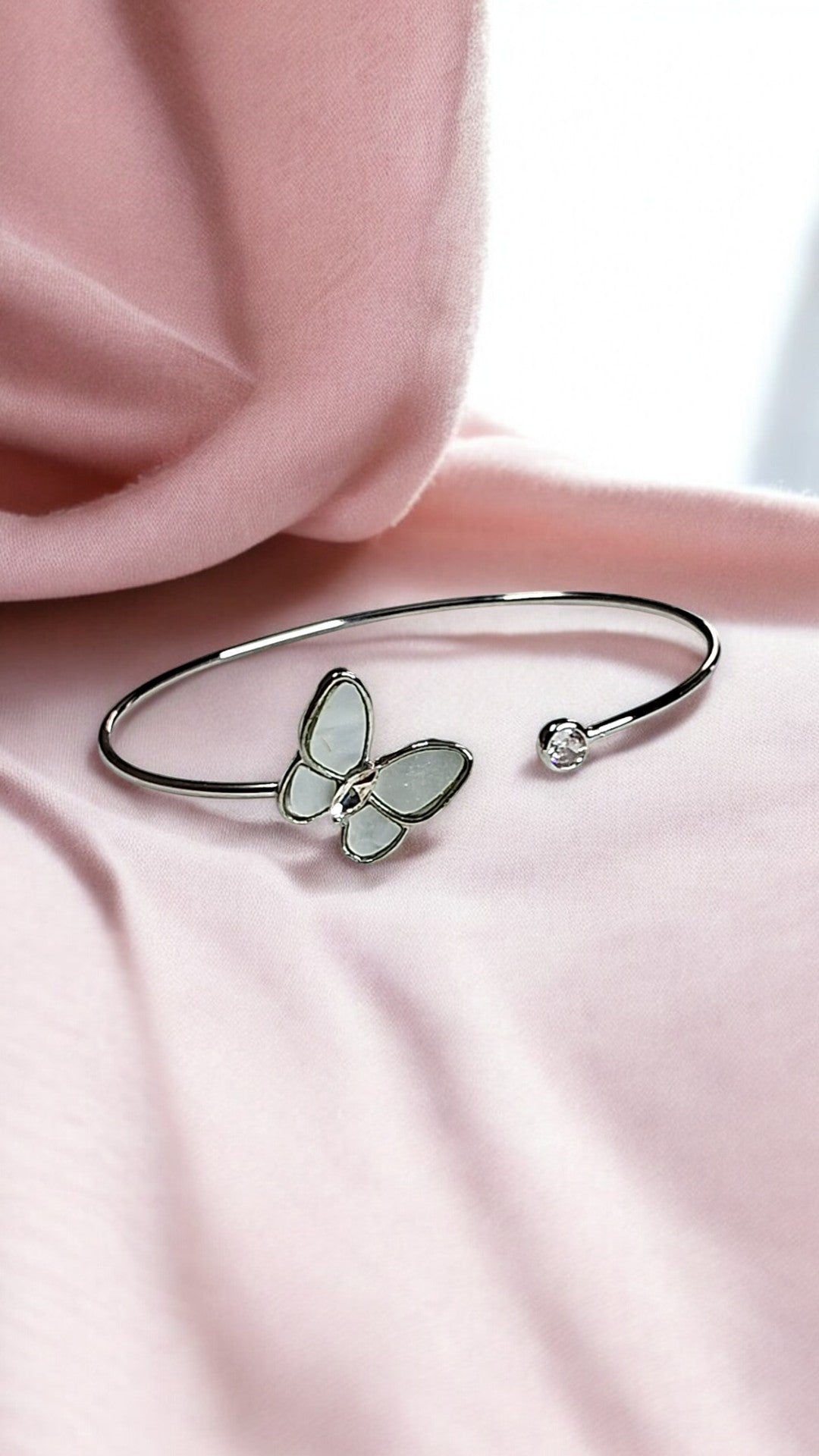Crystal Butterfly Spark Bracelet