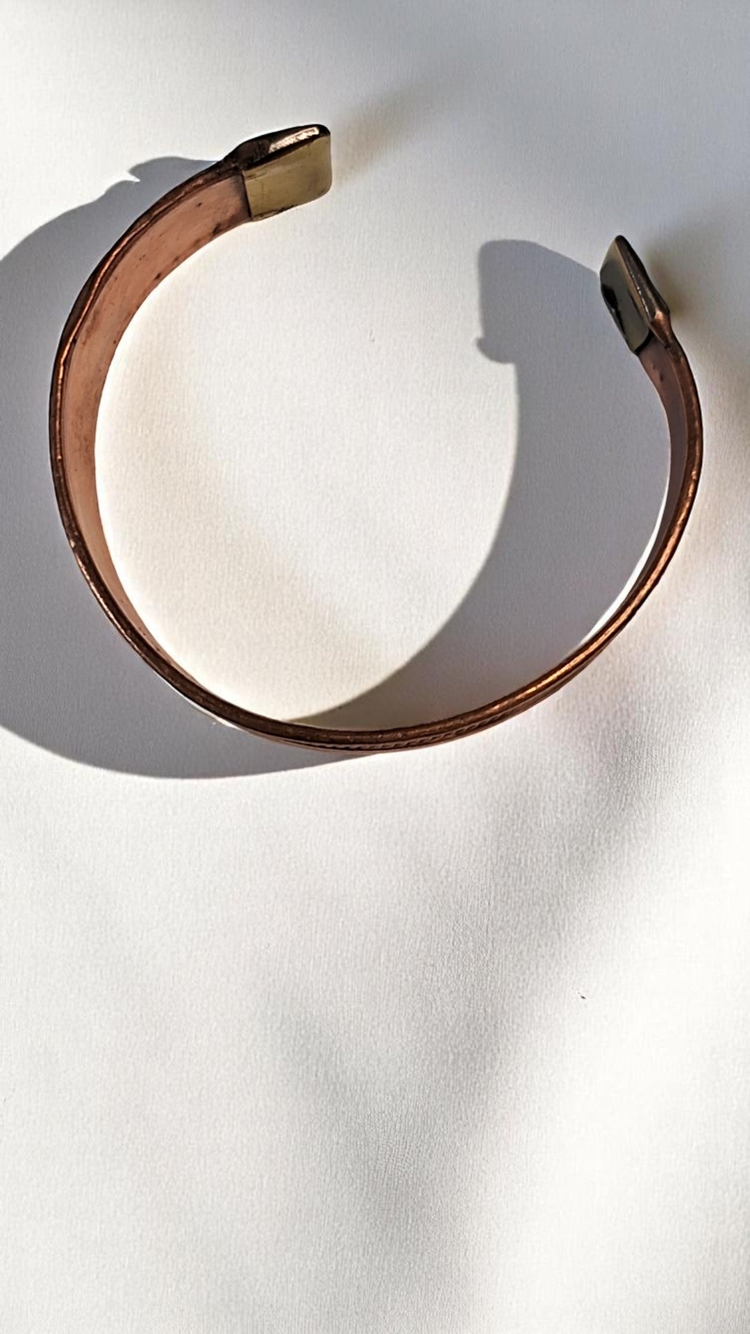 Om Namah Shivaya Copper Cuff Bracelet for Men