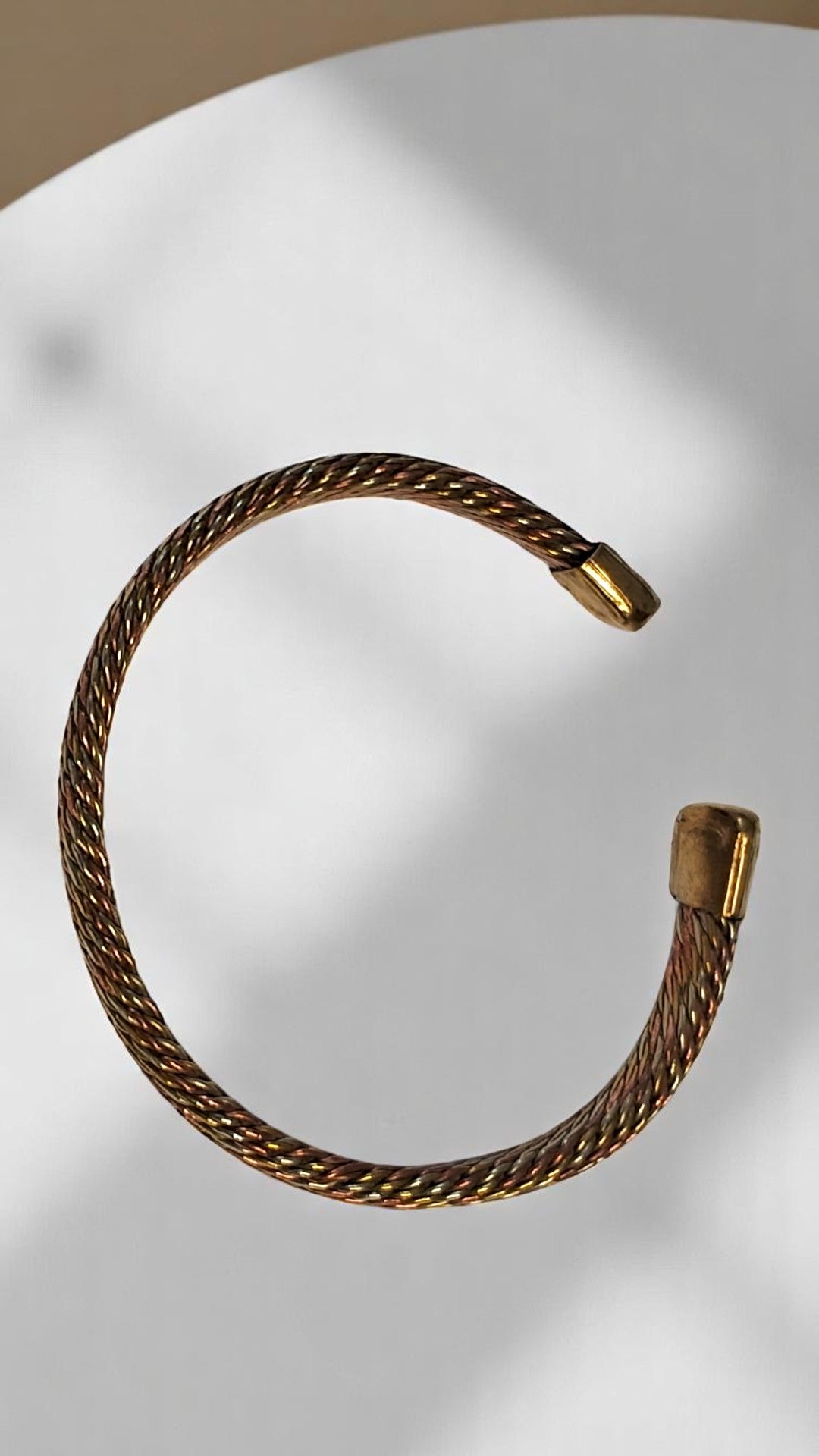 Earthbound Woven Copper Bracelet