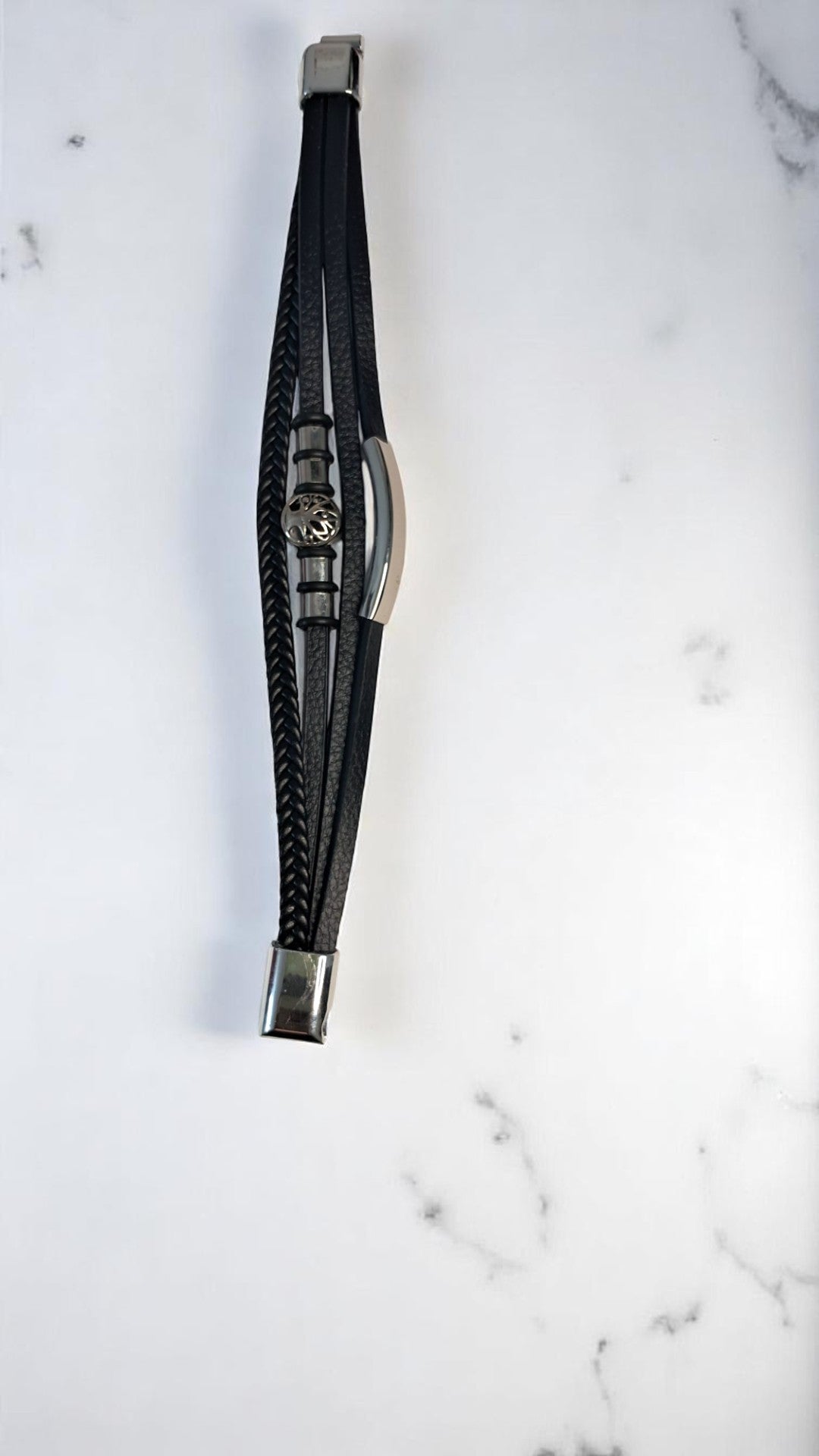 Urban Roots Leather Bracelet for Men