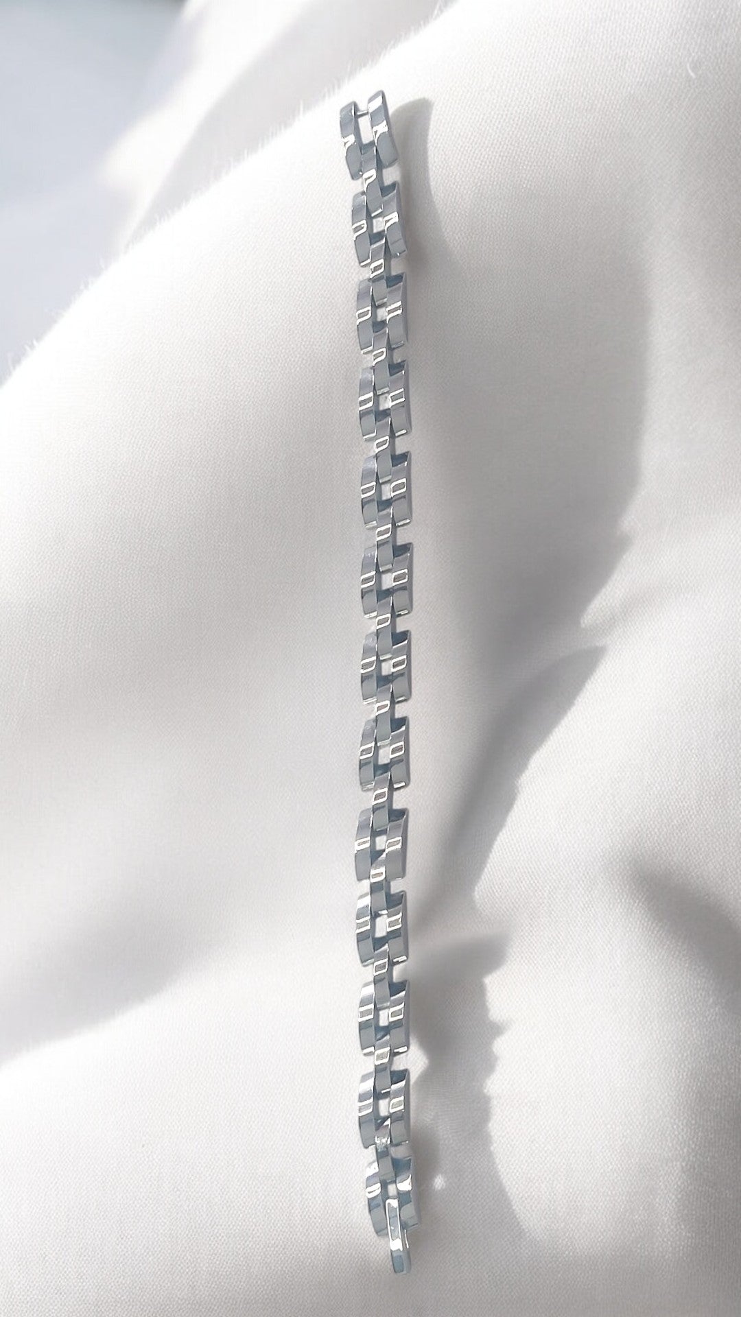 Silver Spartan Steel Bracelet for Men
