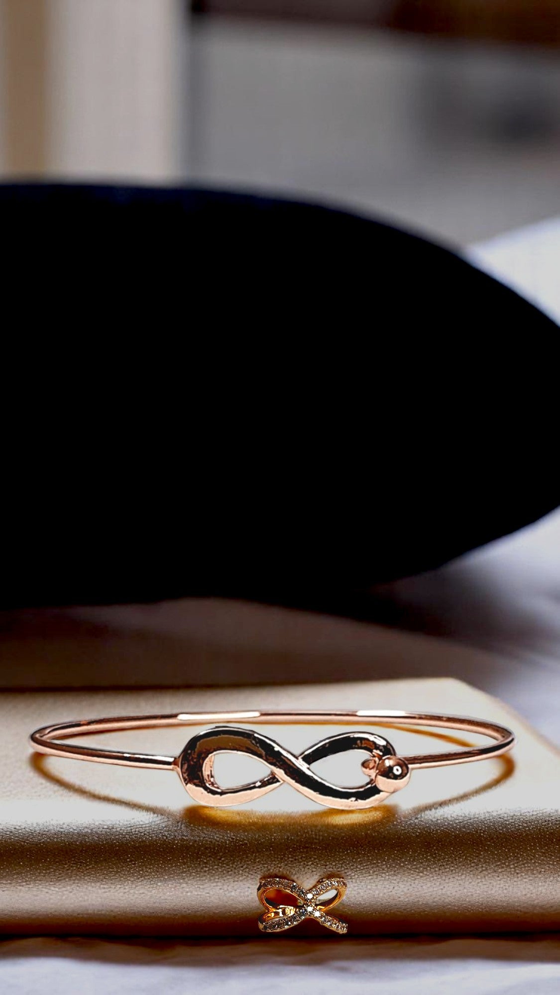 Korean Infinity Love Bracelet & Ring Combo
