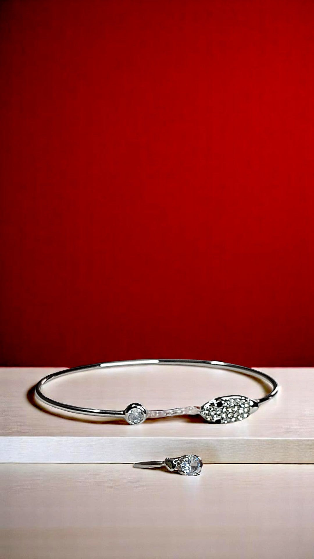 💫 Crystal Wand Bracelet & Ring Combo ✨
