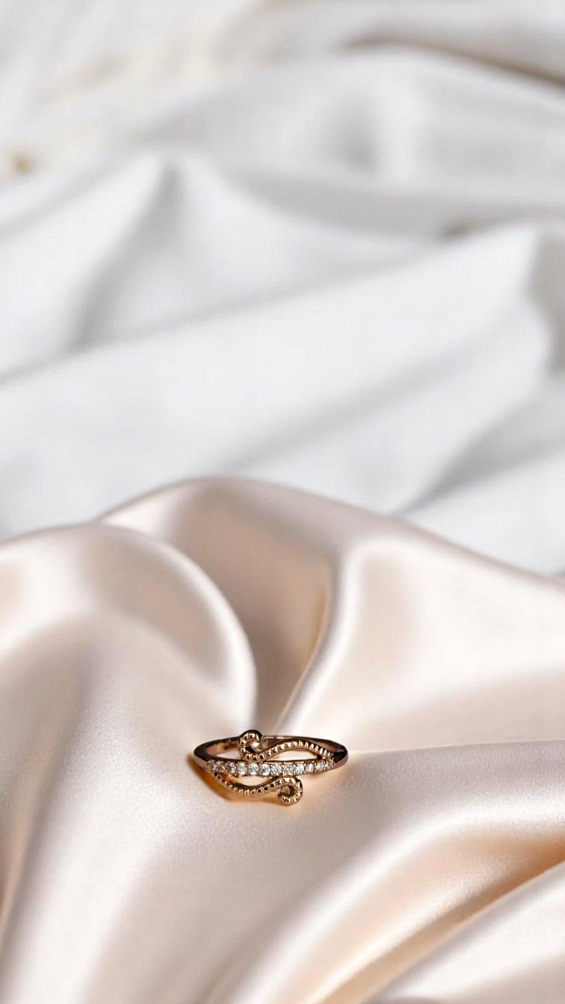 ✨ Korean Royal Swirl Gold Ring ✨