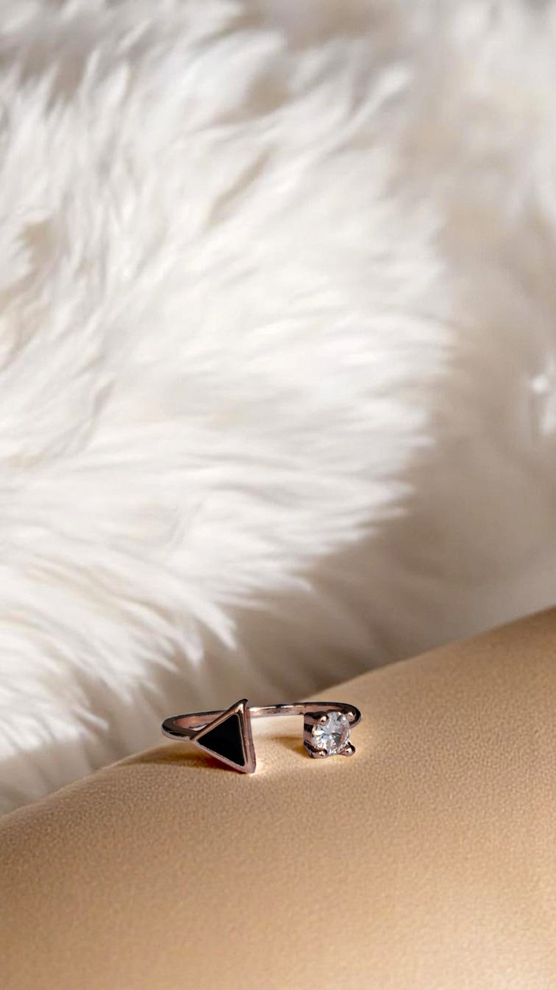 🔺Korean Minimal Vibe Ring