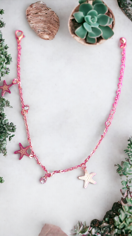 Star Galaxy Single Chain Bracelet