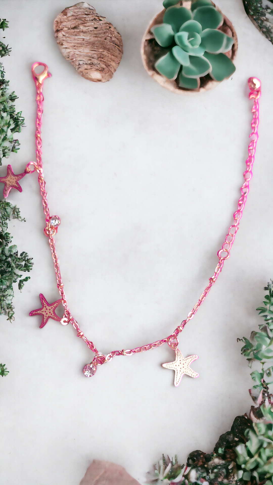 Star Galaxy Single Chain Bracelet