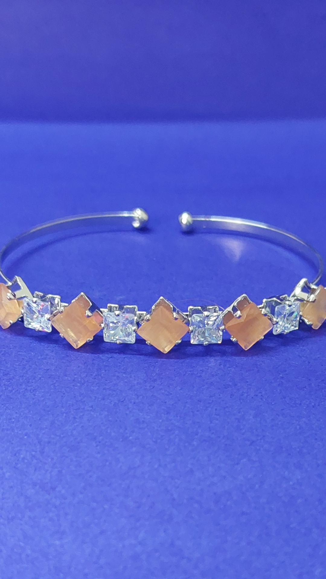 Orange Sparkle Office Bracelet