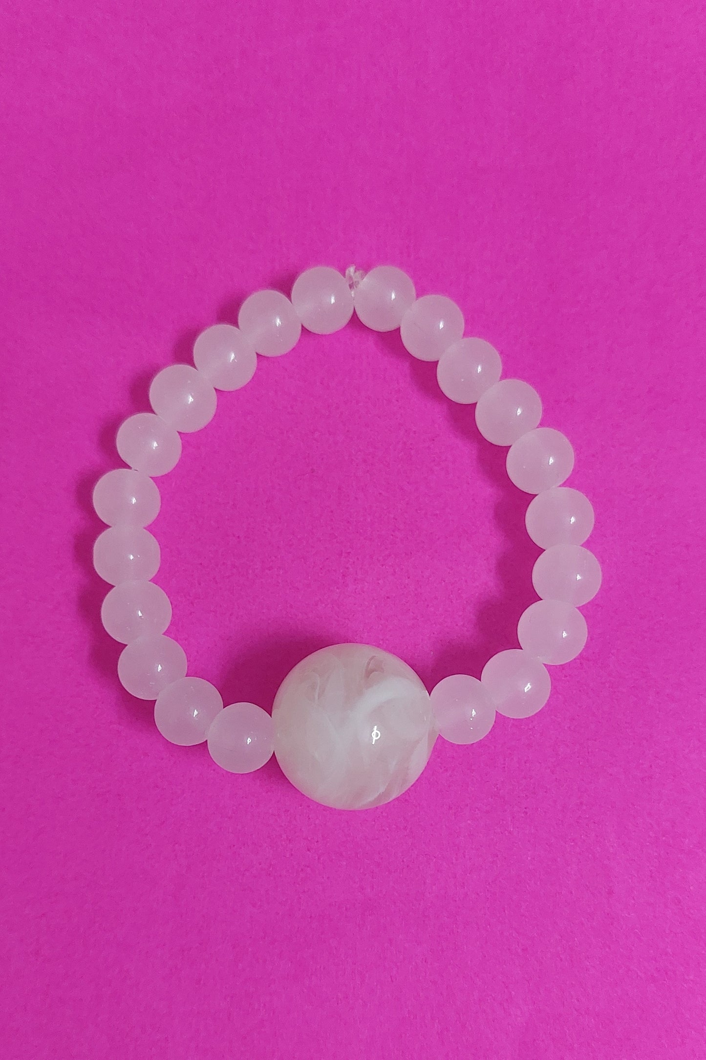 White Beads Designer Bracelet