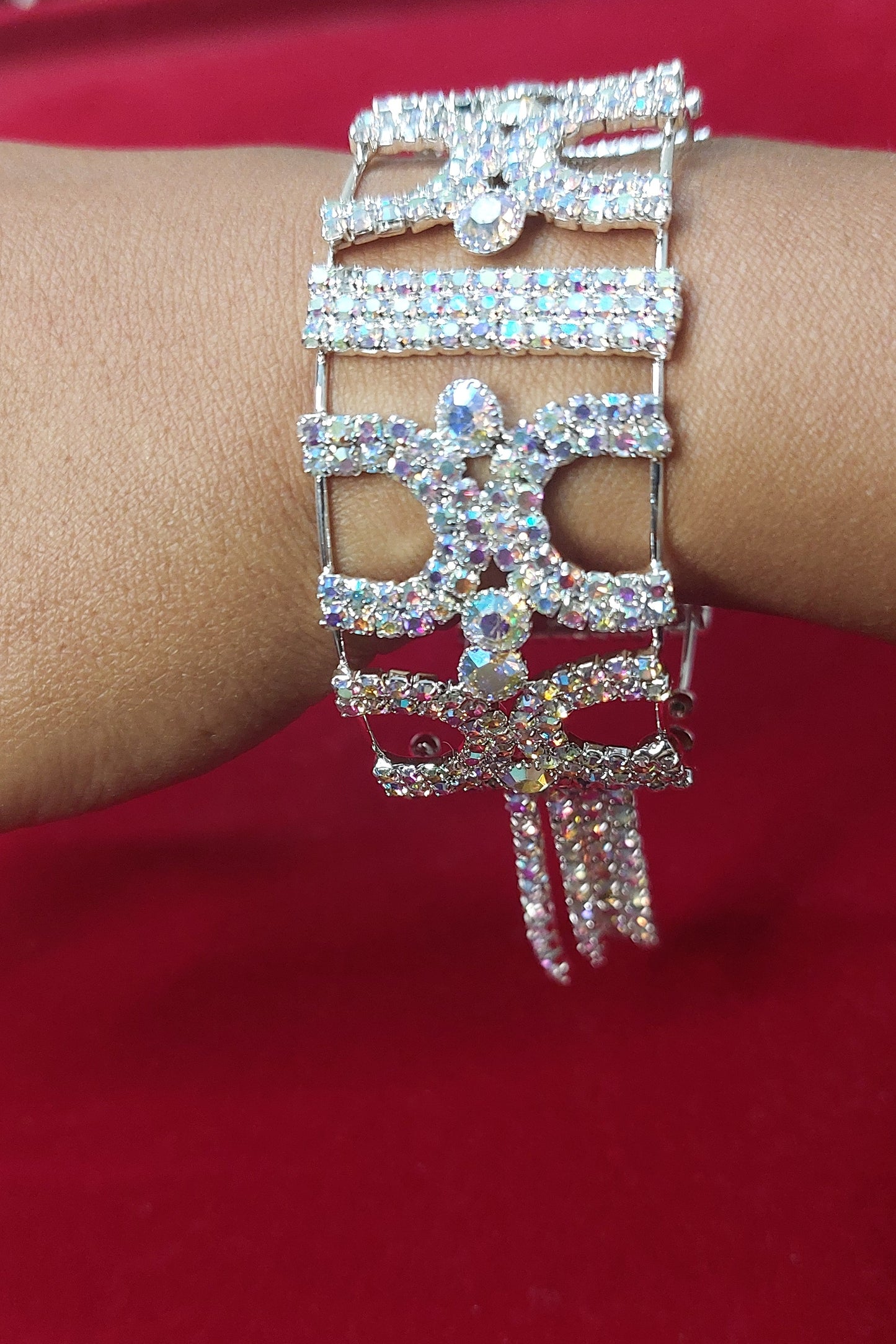 Silver Crown Festive Bracelet