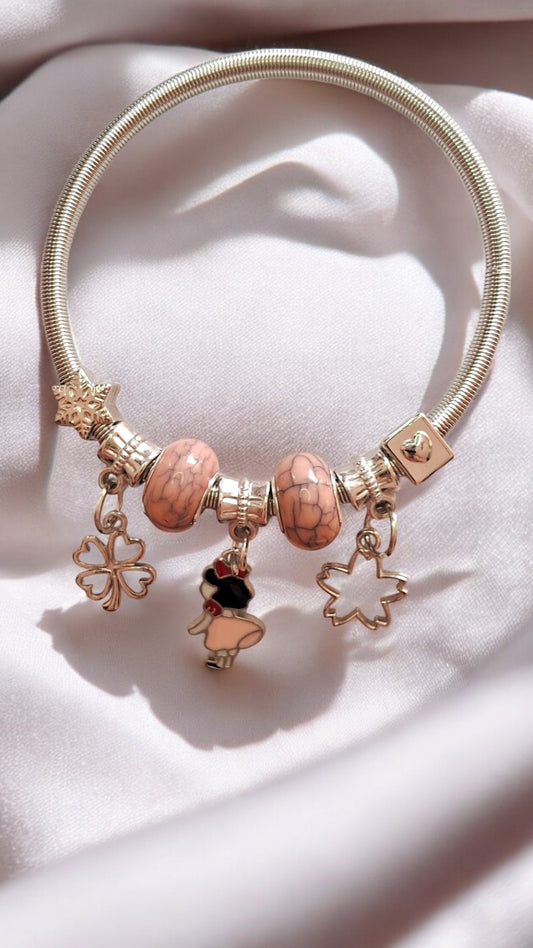 Blush Belle Charm Bracelet