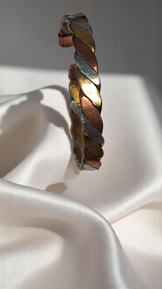 Trinity Healing Copper Bracelet