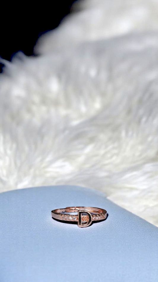 ✨ Korean “D Shine” Ring