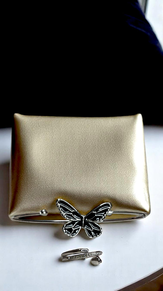 🦋 Korean Butterfly Breeze Bracelet & Ring Combo