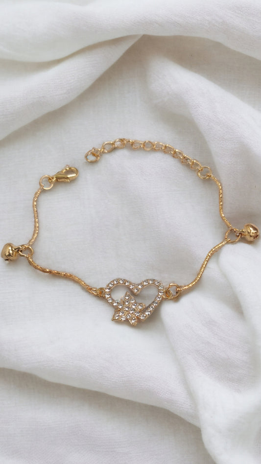 Butterfly Heart Office Bracelet