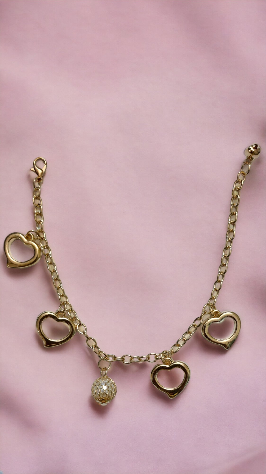 Heart Single Chain Bracelet