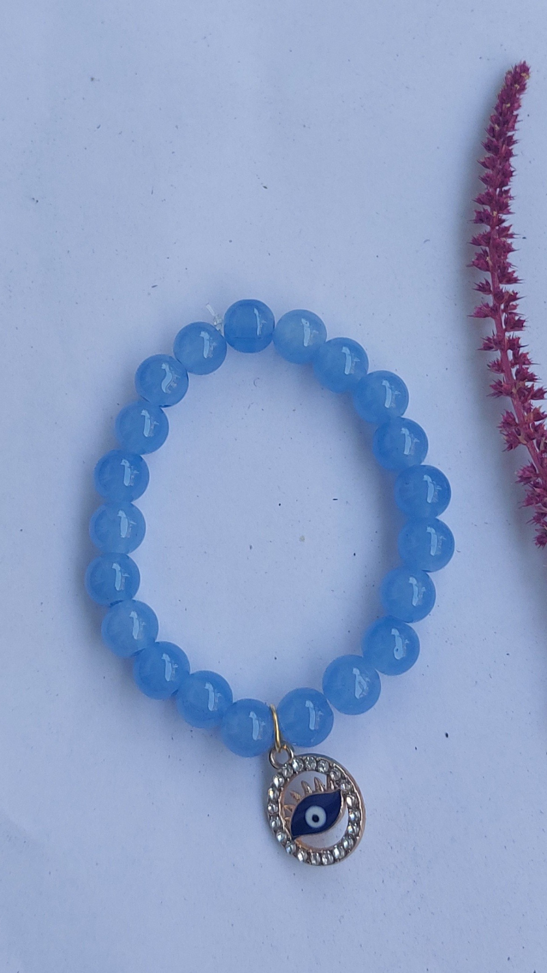 Evil Eye Blue Beads Bracelet