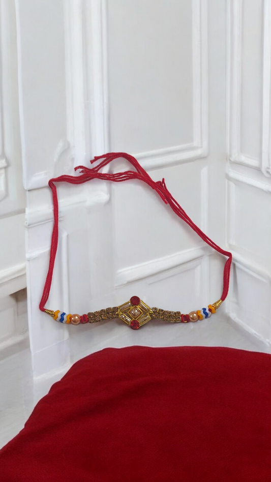 Square Stone Rakhi