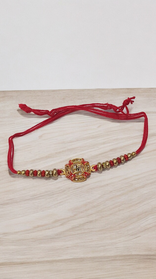 Om Square Rakhi