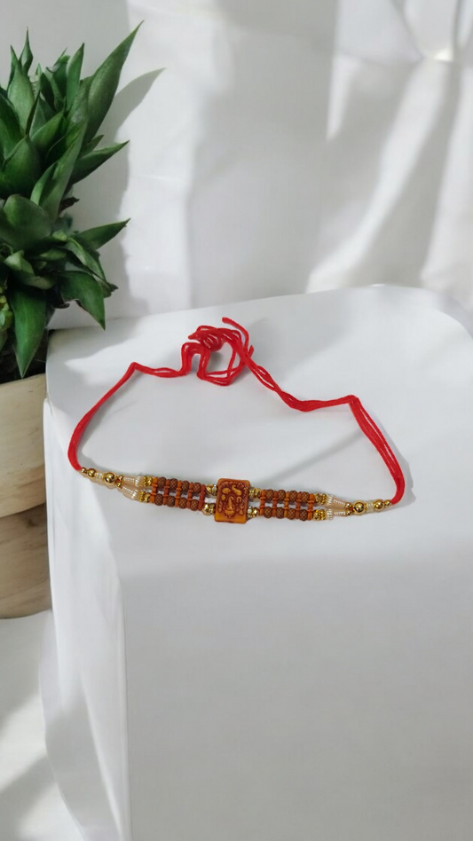 Ganesh Wood Rakhi