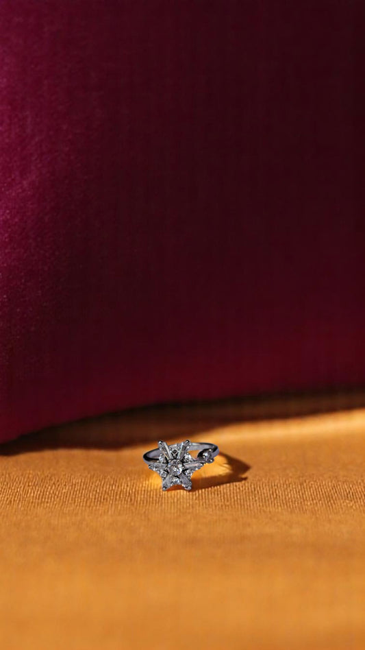 ⭐ Korean Starlight Silver Ring ⭐