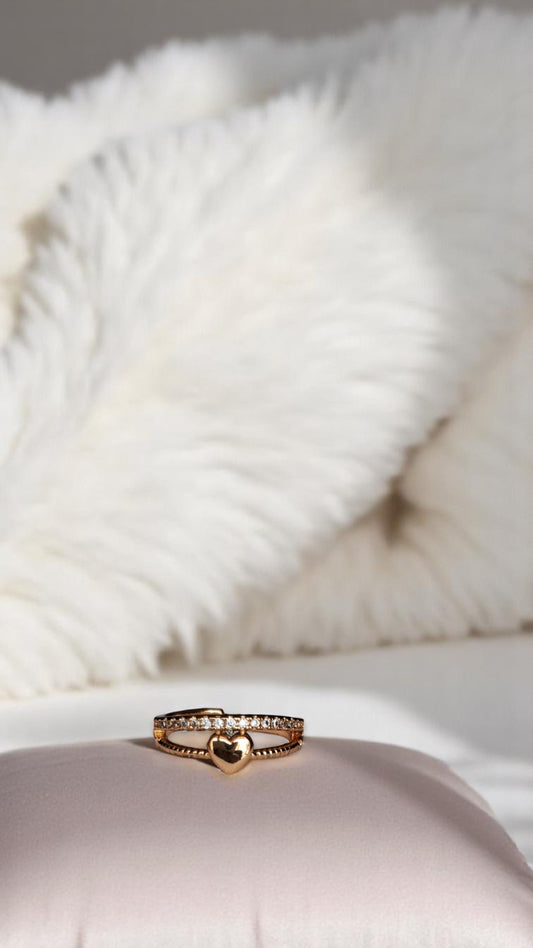 💖 Korean Sweetheart Sparkle Ring 💖