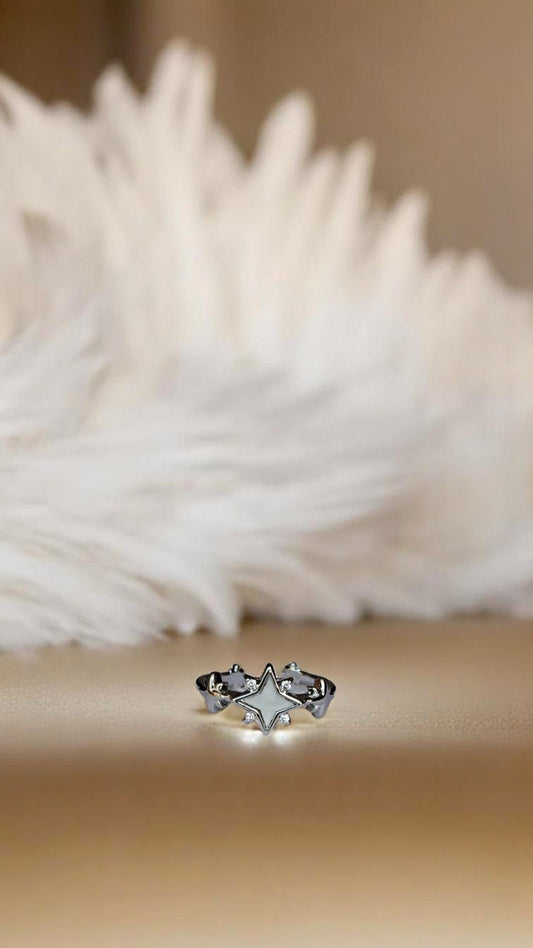 ⭐ Korean “Celestial Burst” Ring
