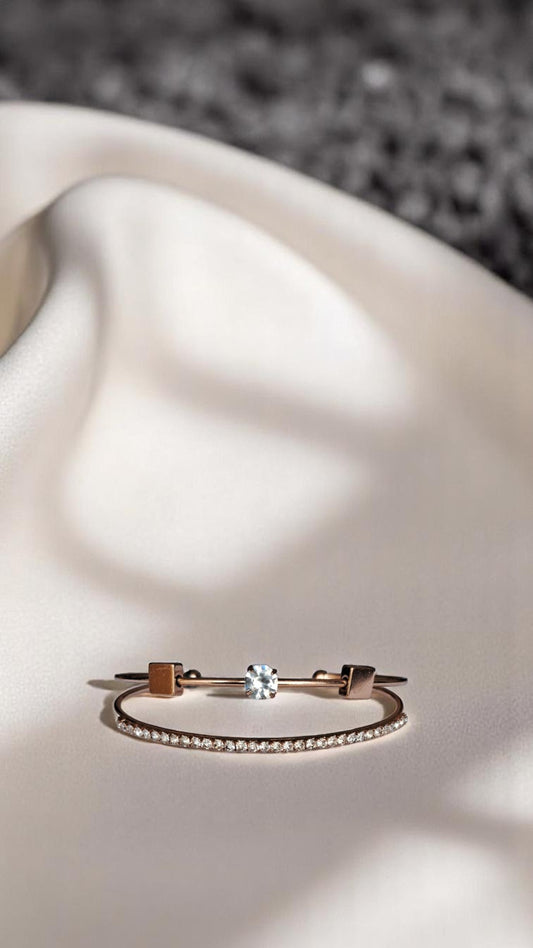 🧊 Korean Frosted Elegance Bracelet