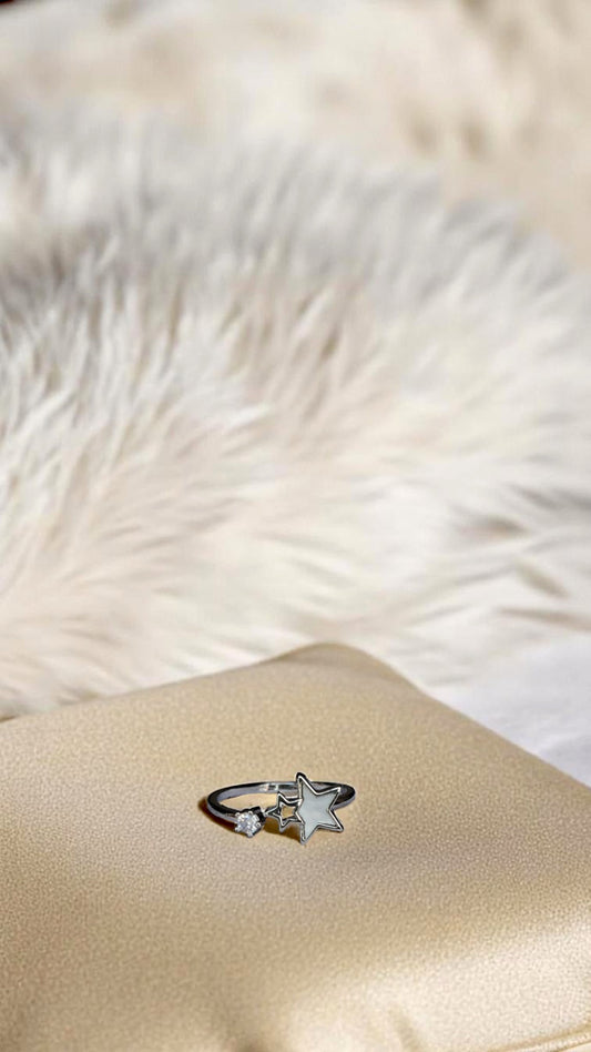 ⭐ Korean “Star Magic Duo” Ring