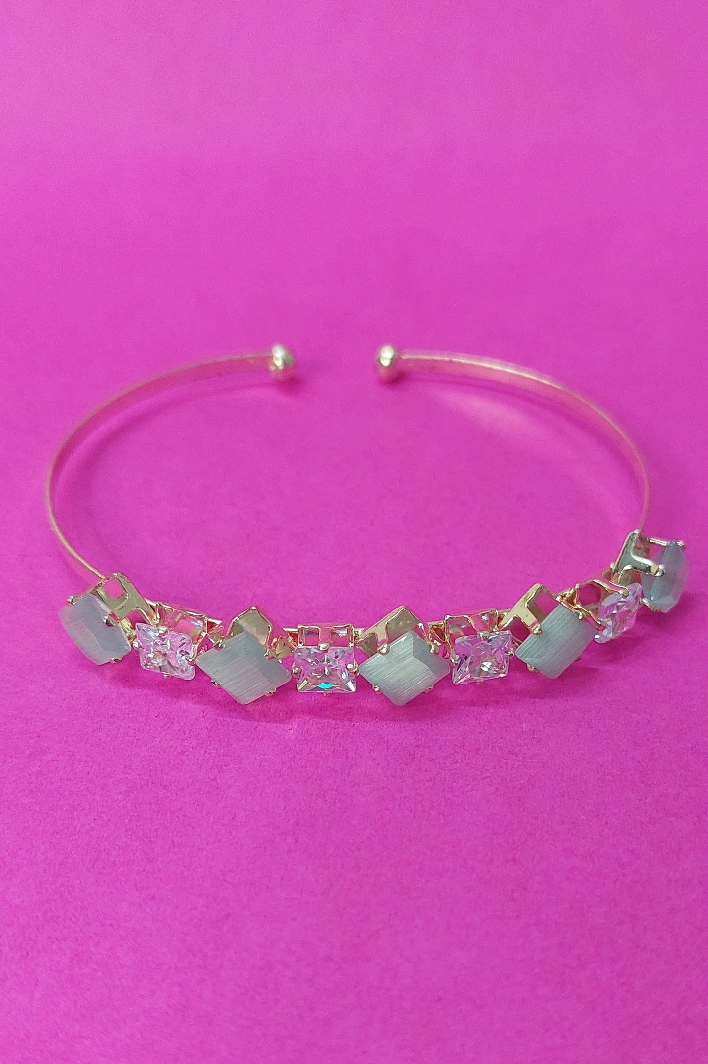 Grey Twinkle Office Bracelet